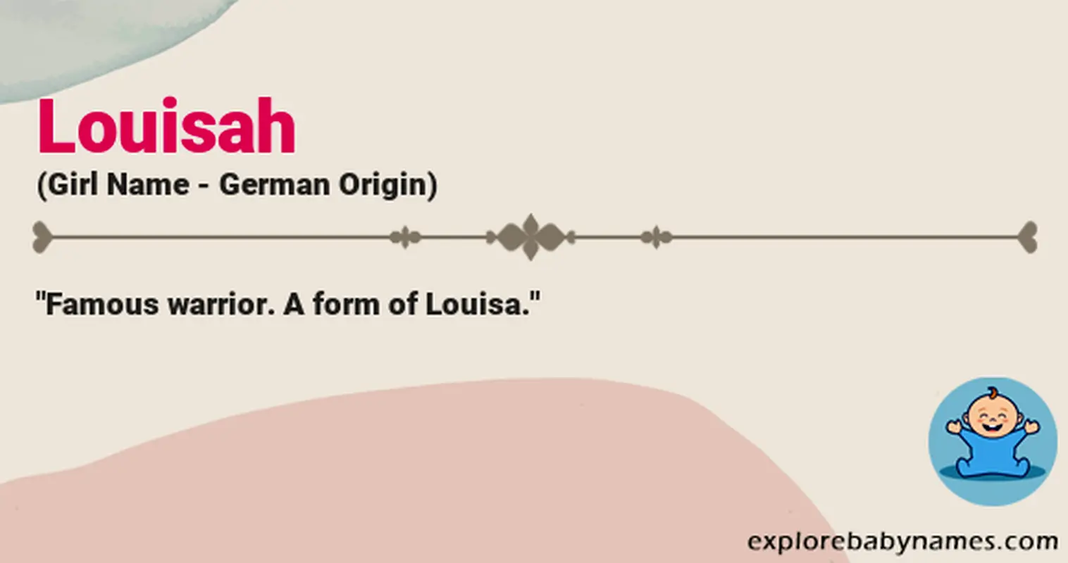 Meaning of Louisah