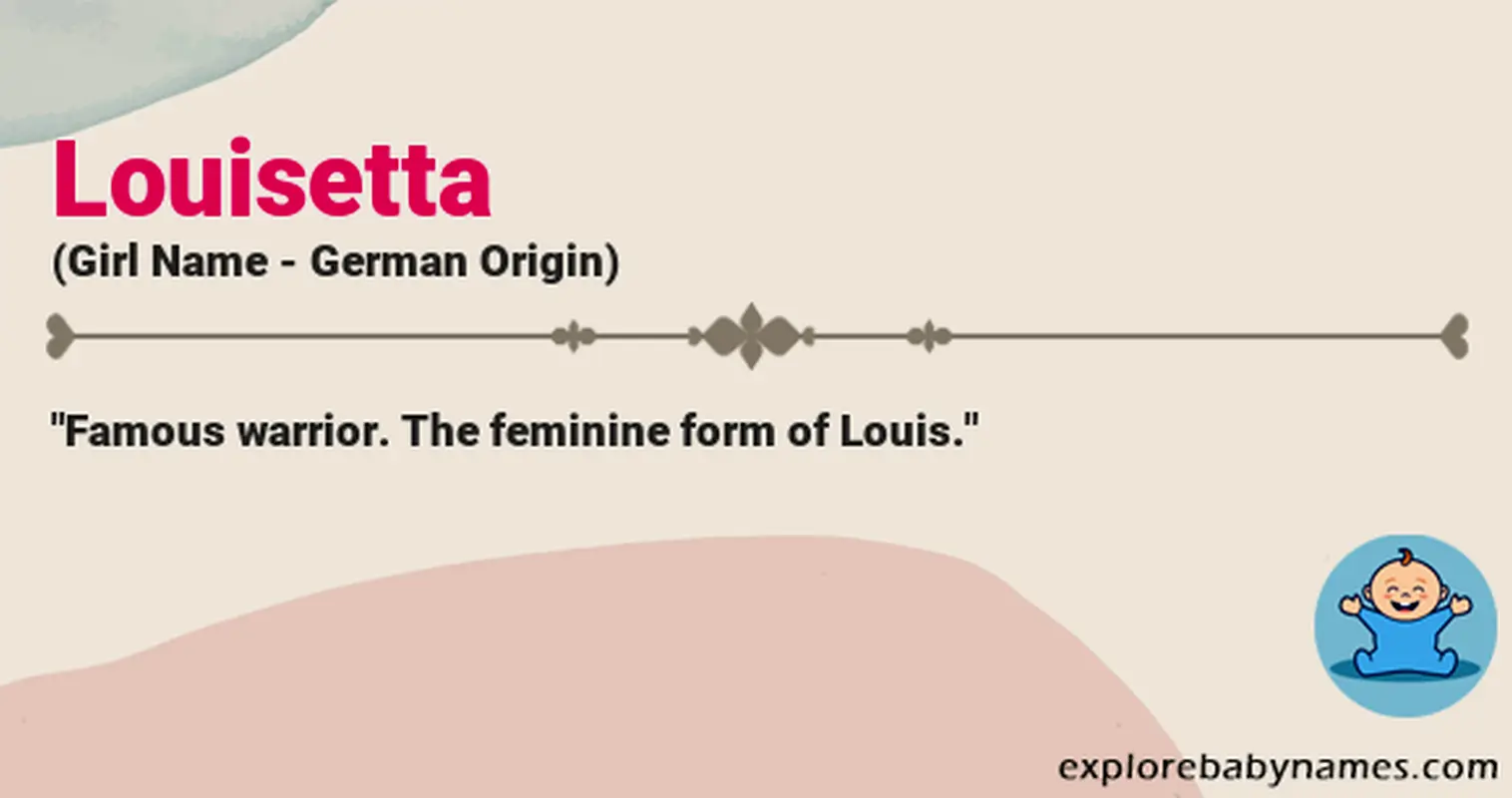 Meaning of Louisetta