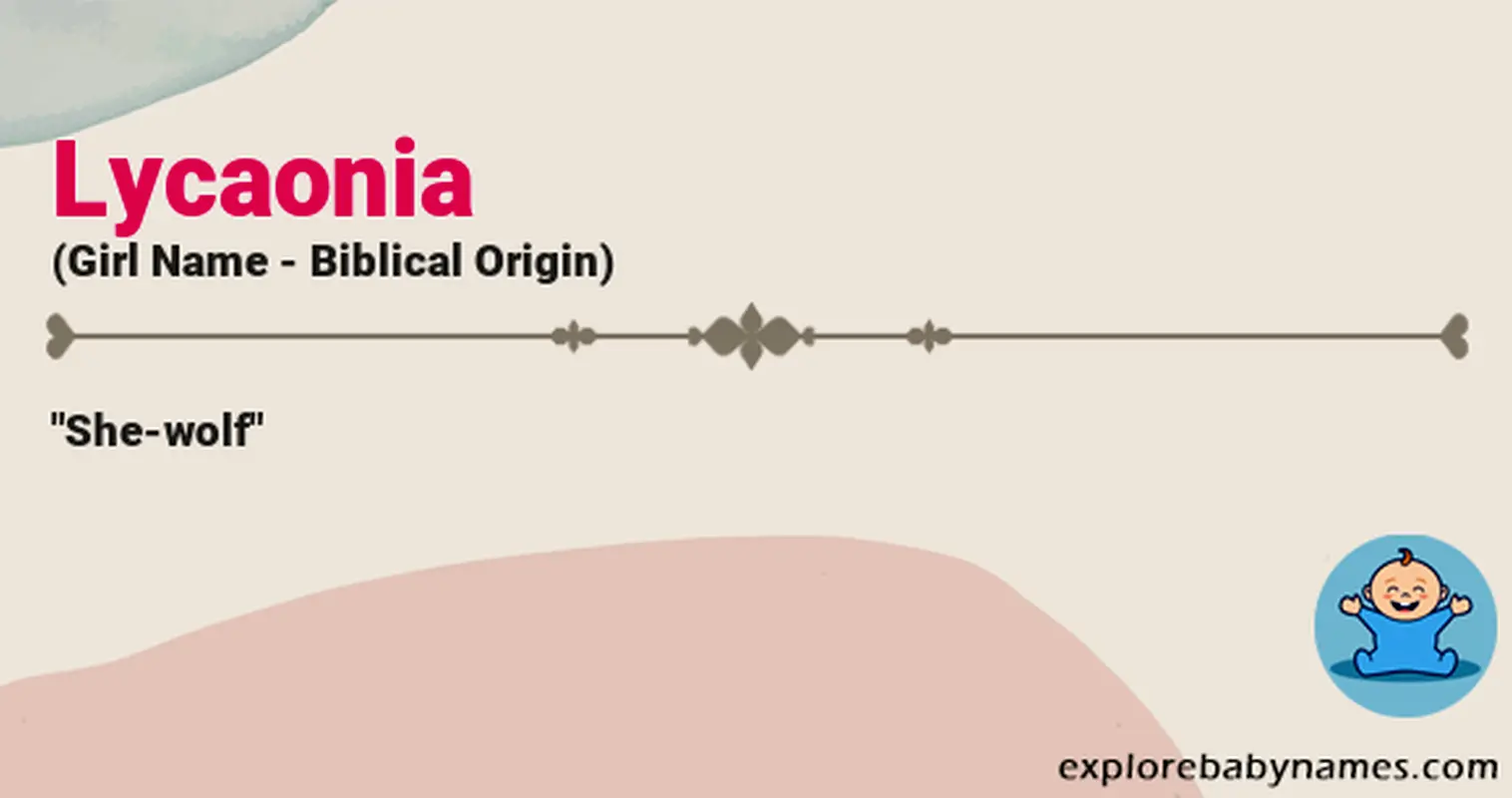 Meaning of Lycaonia