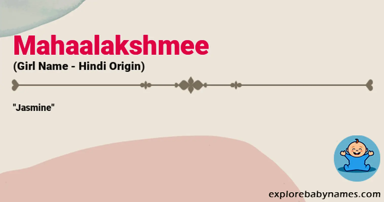 Meaning of Mahaalakshmee