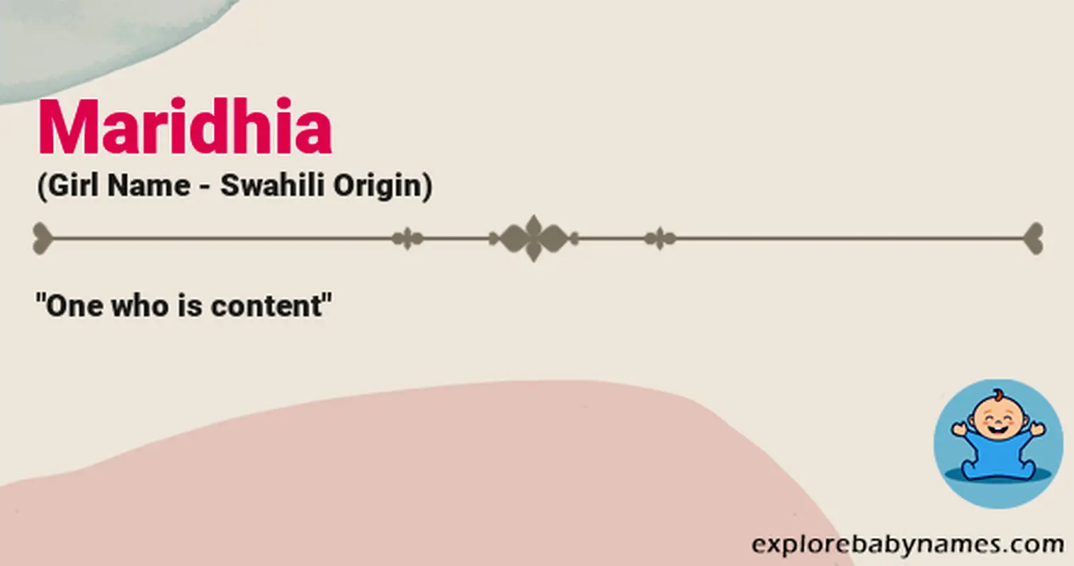 Meaning of Maridhia