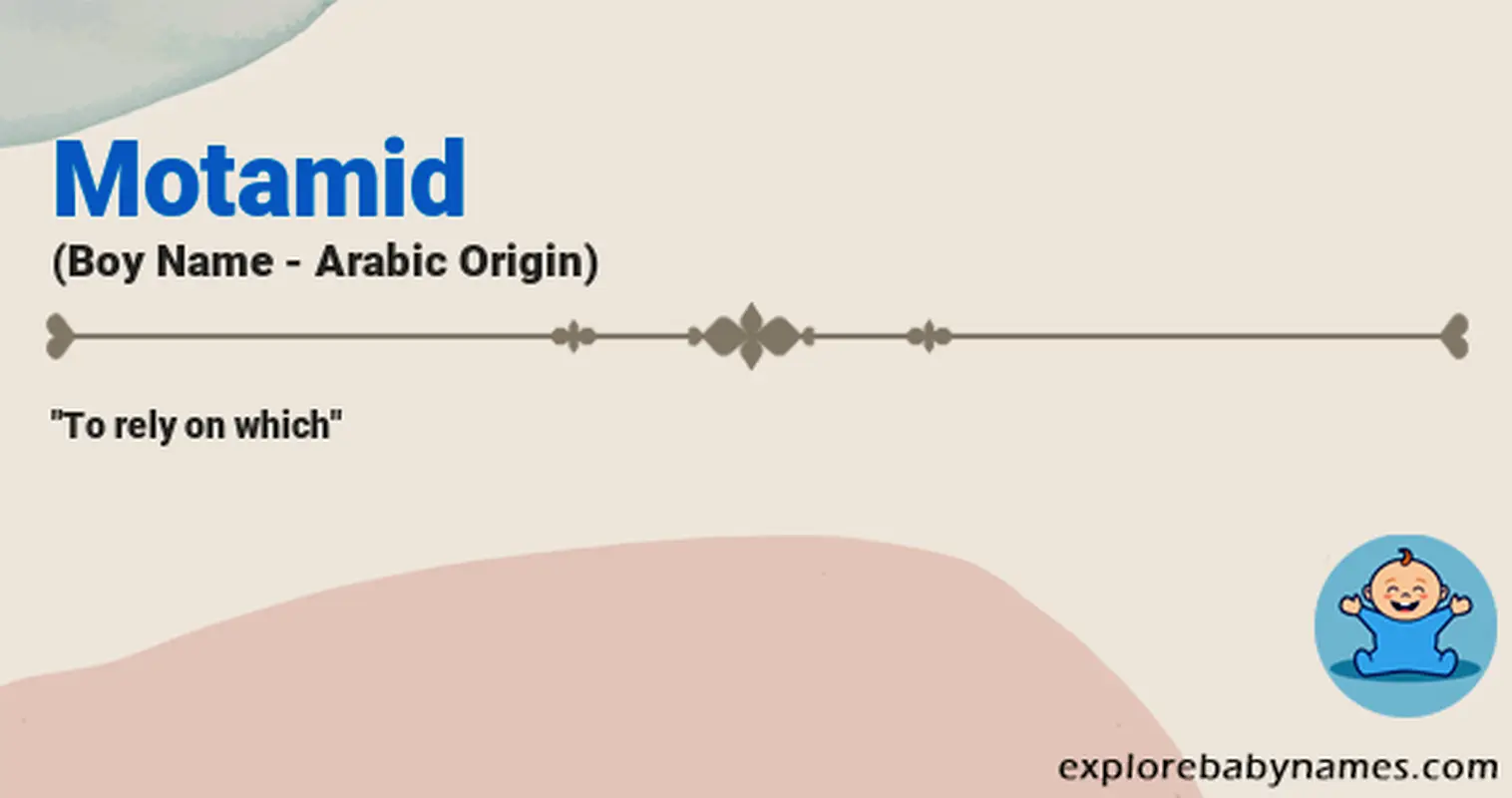 Meaning of Motamid