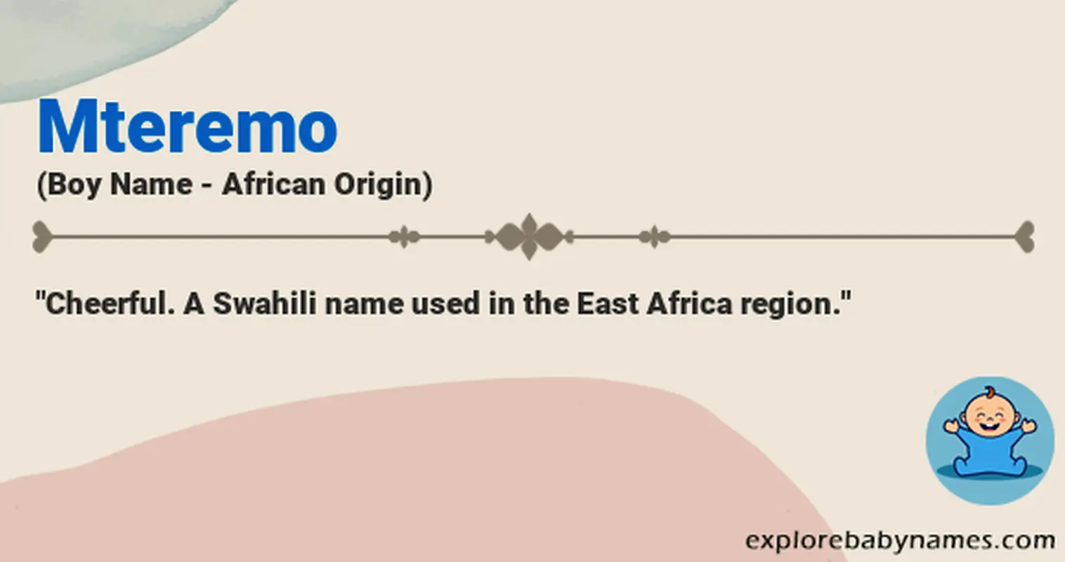 Meaning of Mteremo