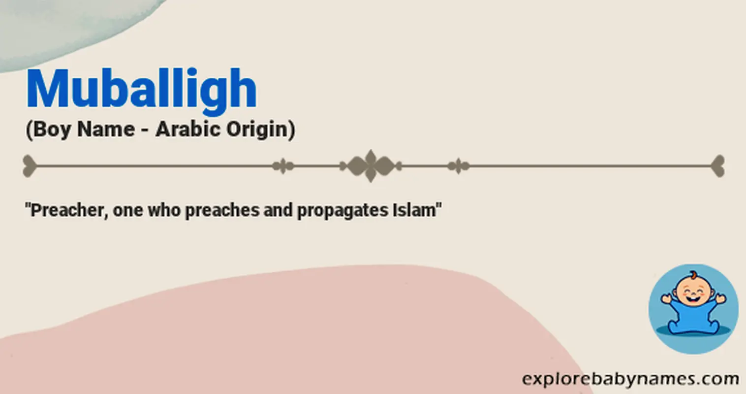 Meaning of Muballigh