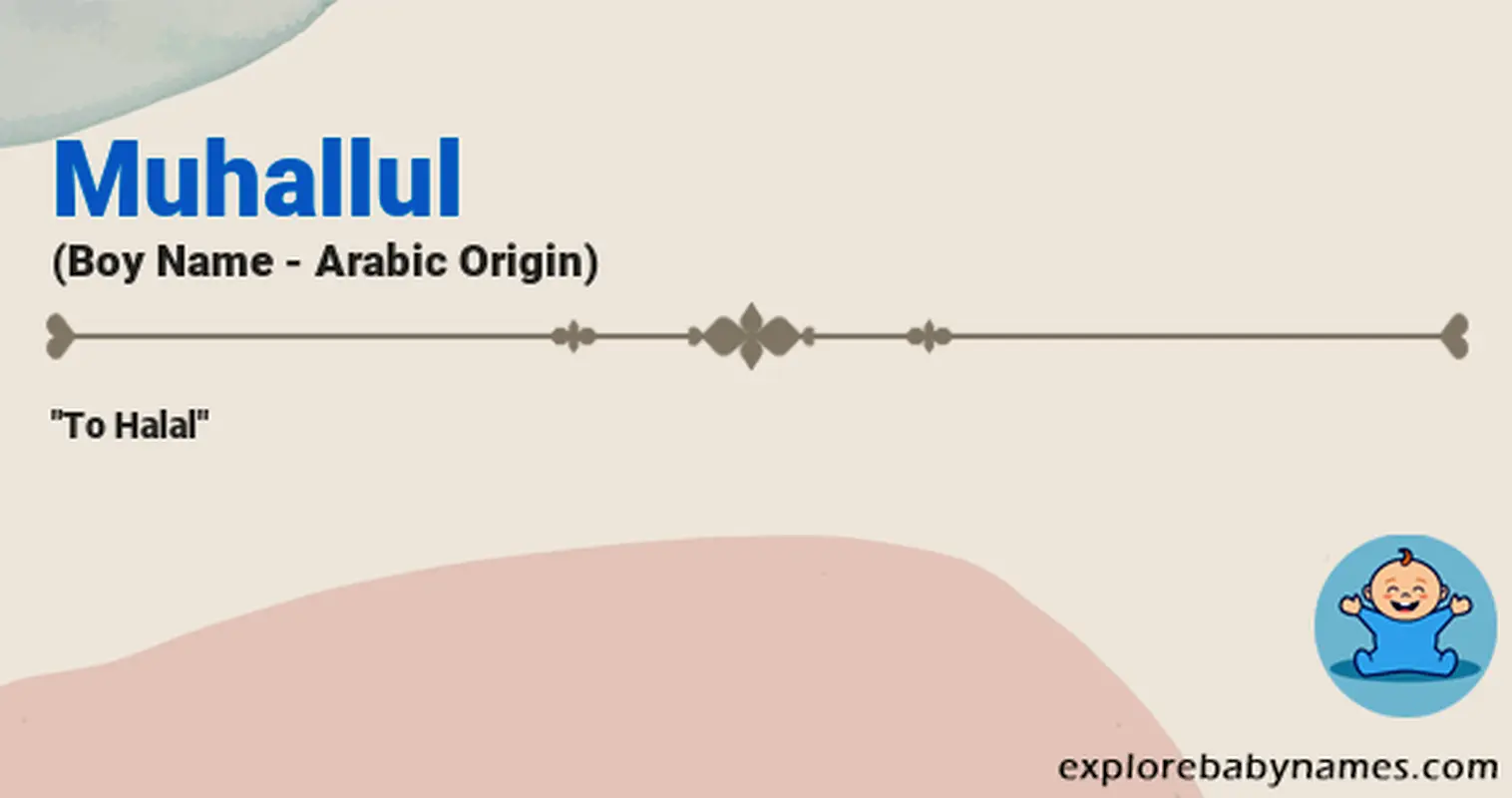 Meaning of Muhallul