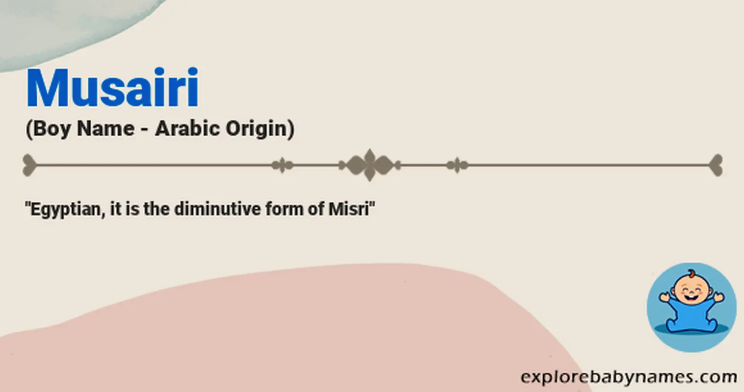 Meaning of Musairi