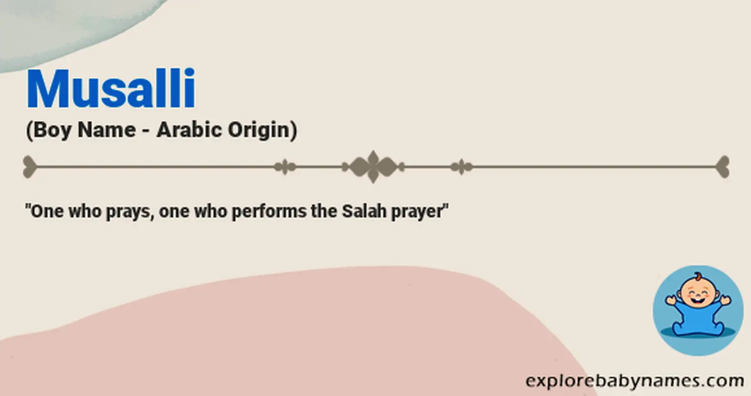 Meaning of Musalli