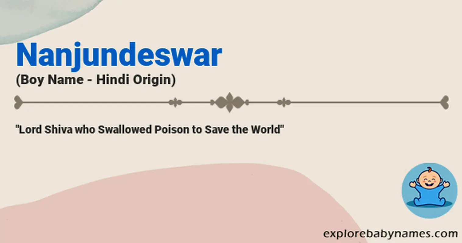 Meaning of Nanjundeswar