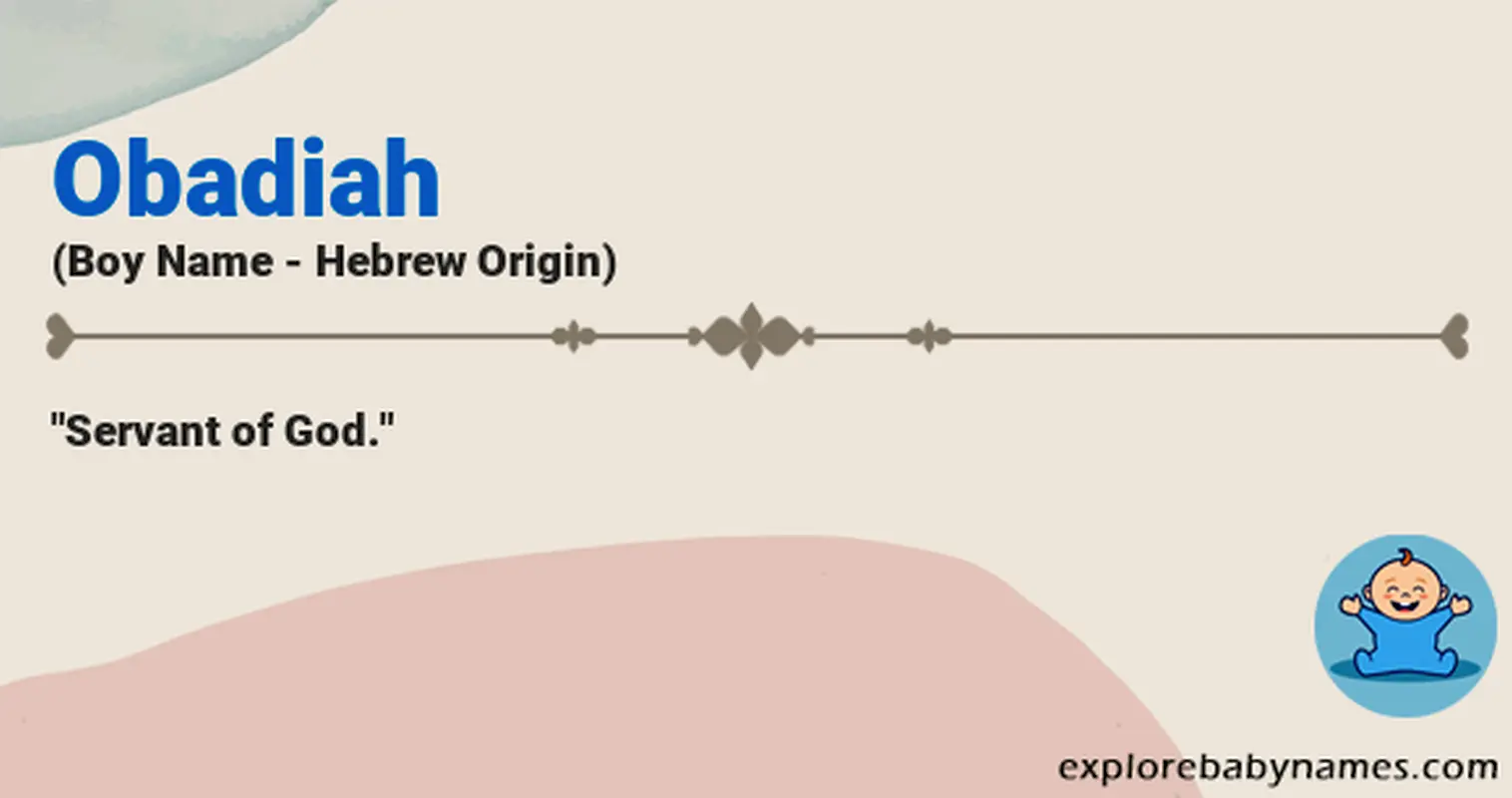 Meaning of Obadiah