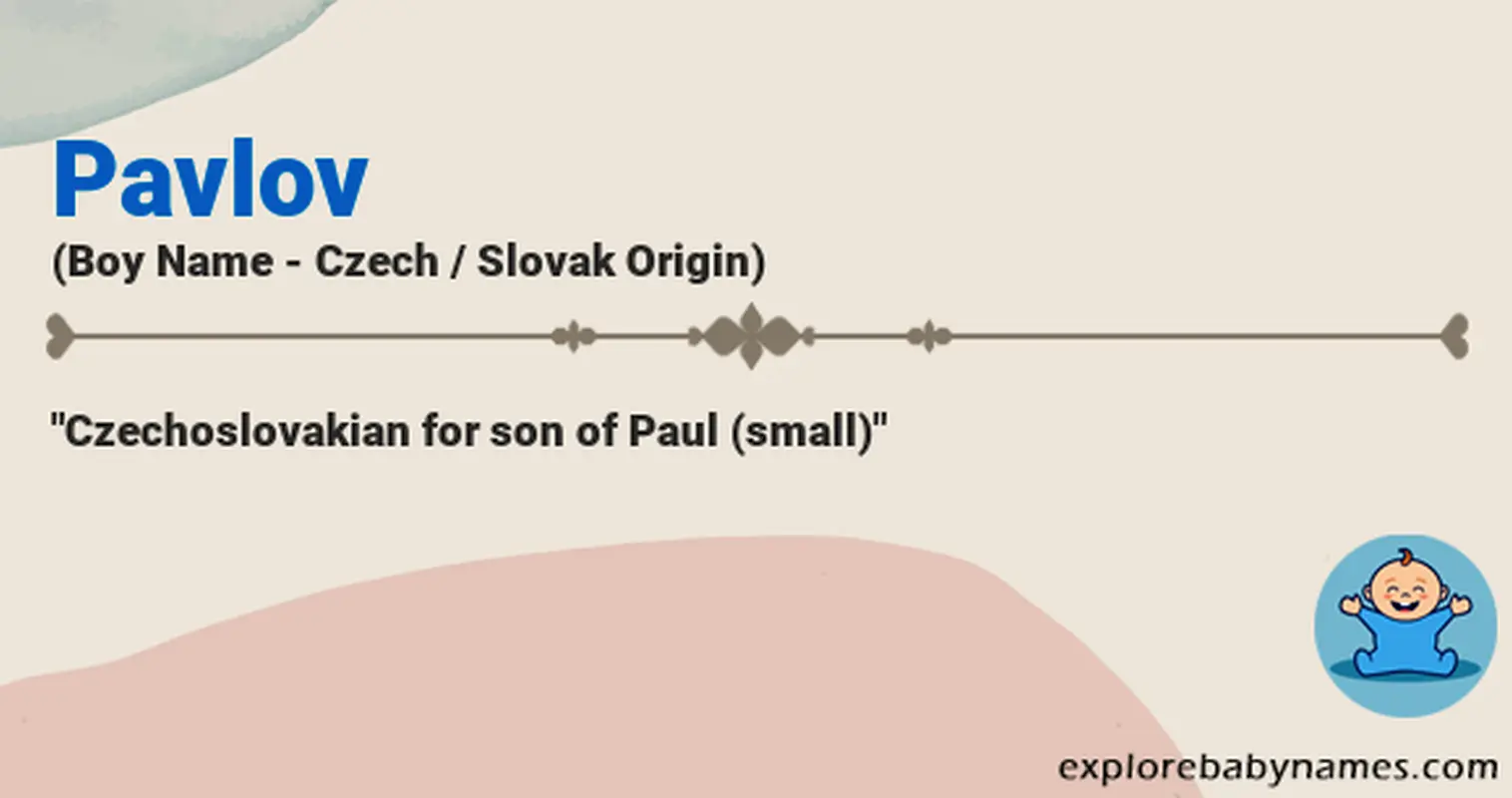 Meaning of Pavlov