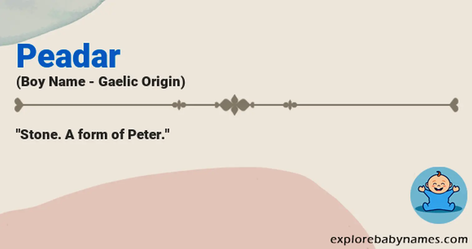 Meaning of Peadar