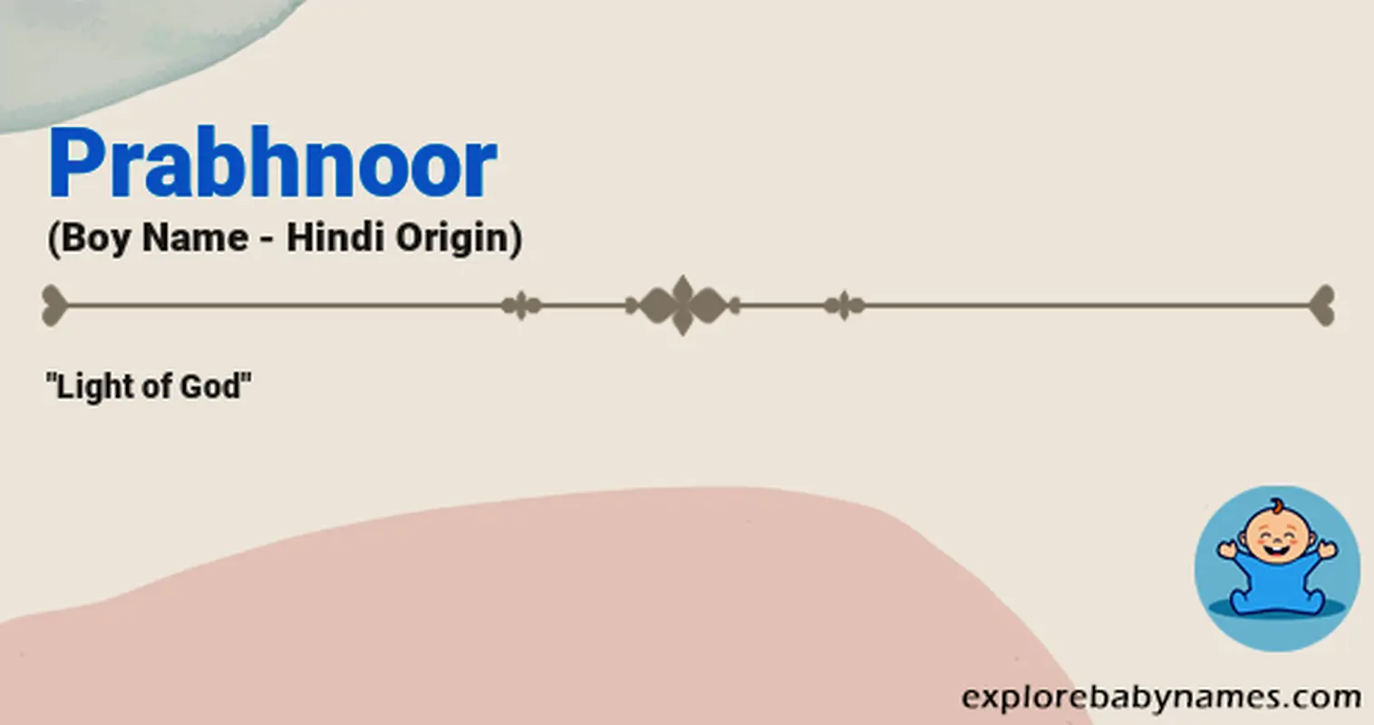 Meaning of Prabhnoor