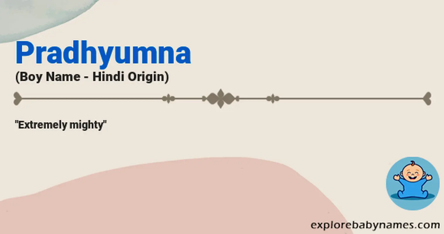 Meaning of Pradhyumna