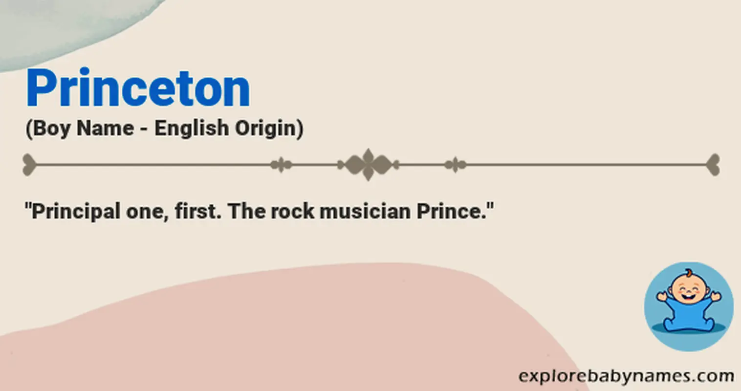 Meaning of Princeton