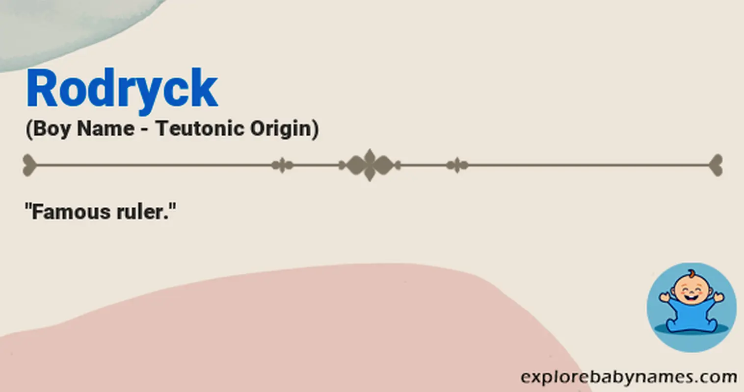 Meaning of Rodryck