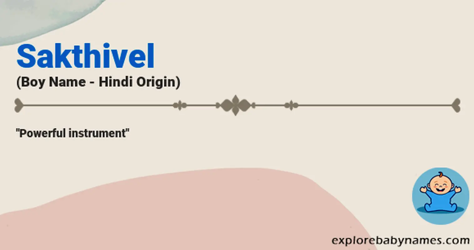 Meaning of Sakthivel