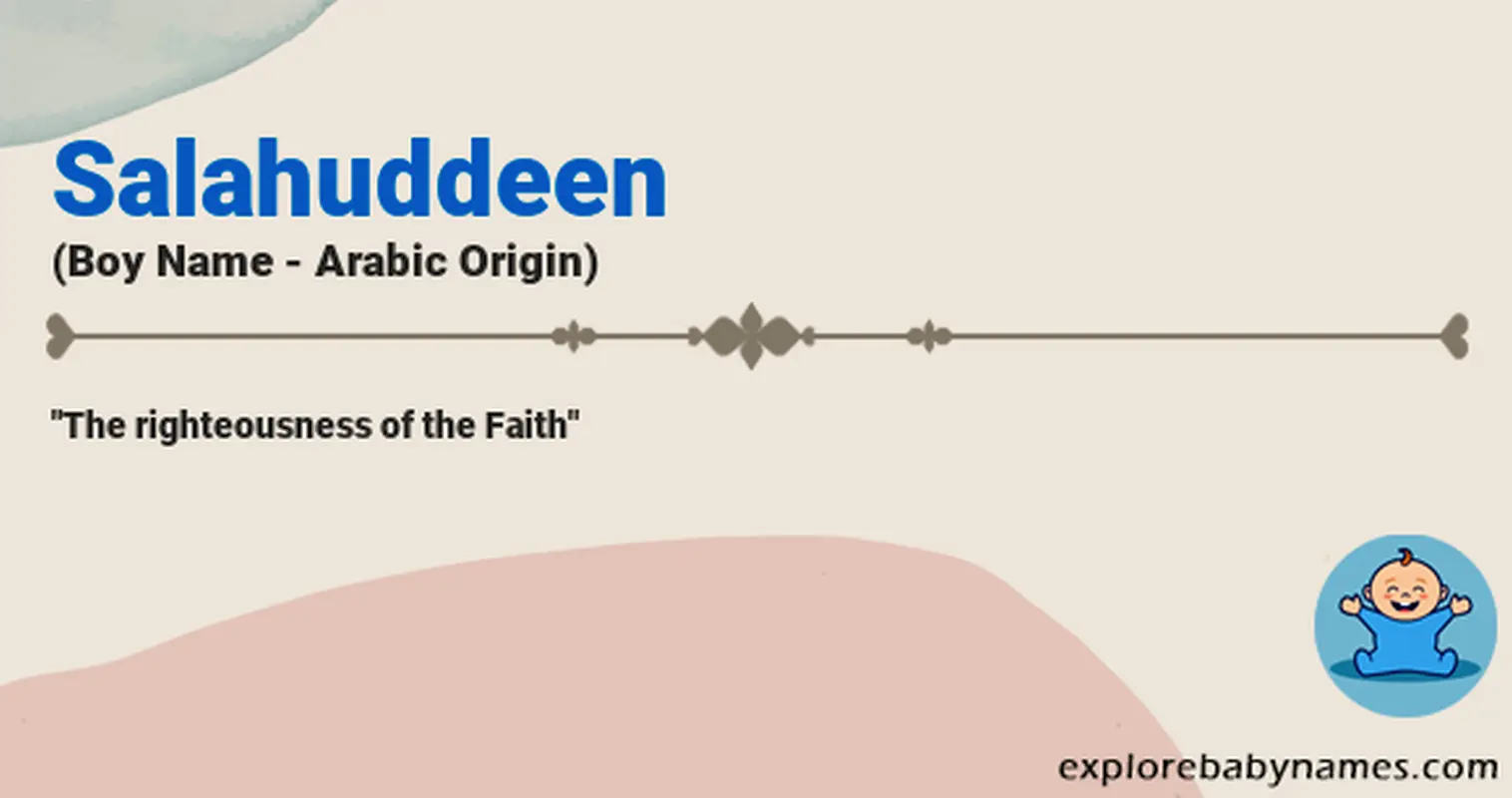 Meaning of Salahuddeen