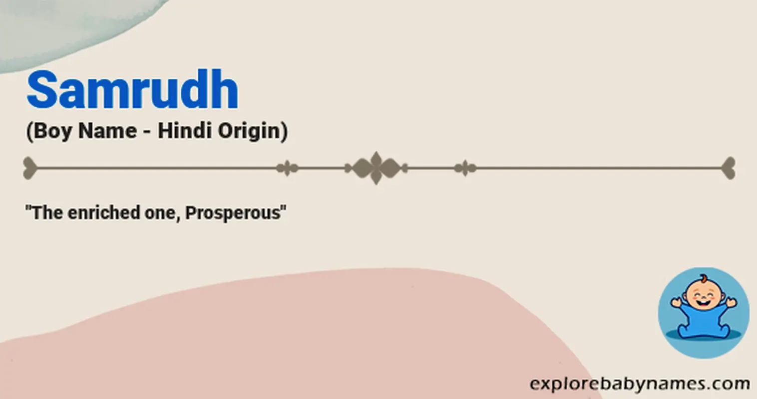 Meaning of Samrudh