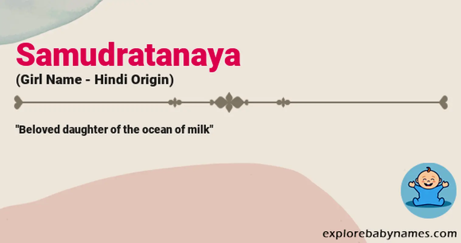 Meaning of Samudratanaya