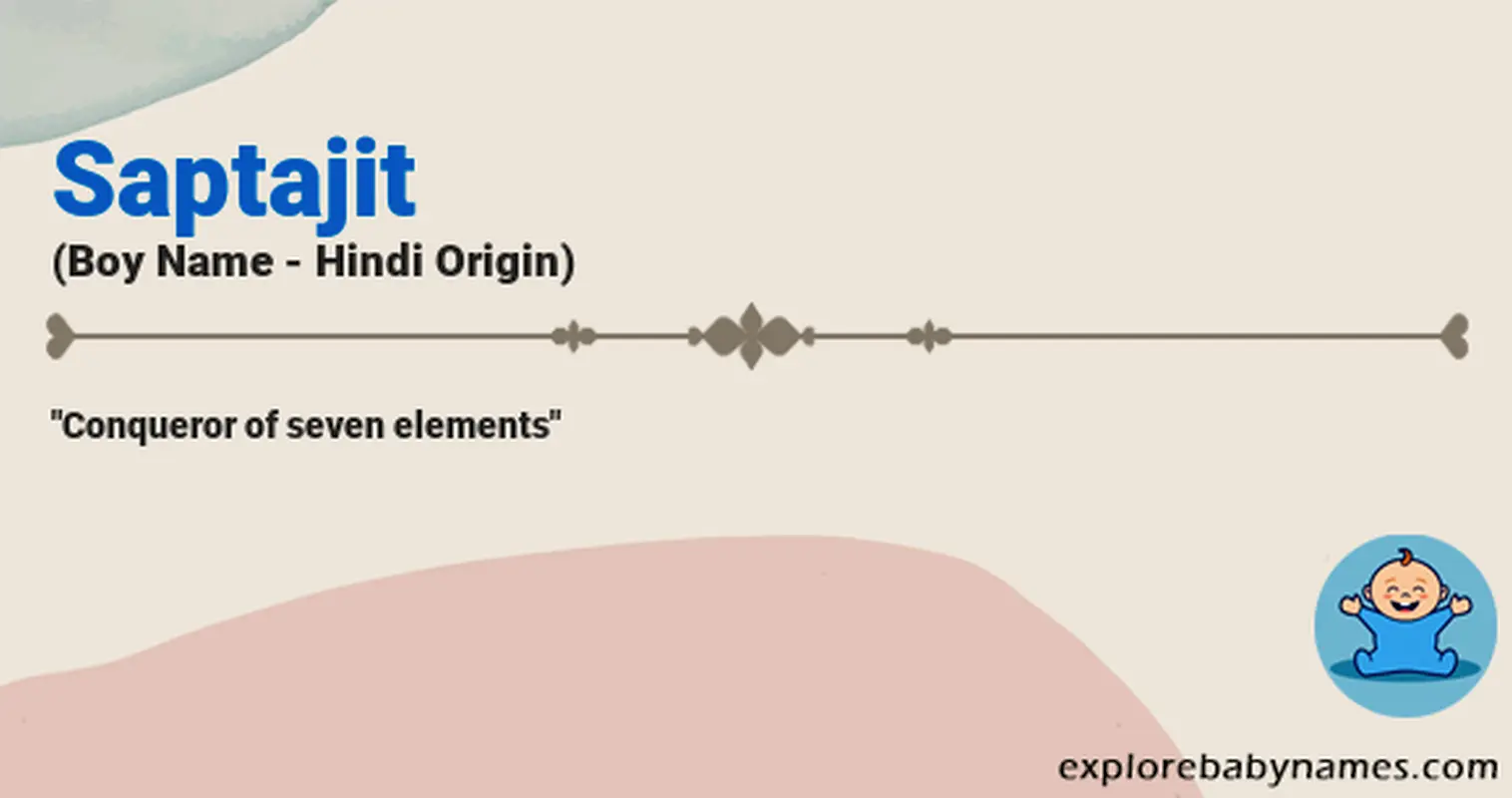 Meaning of Saptajit