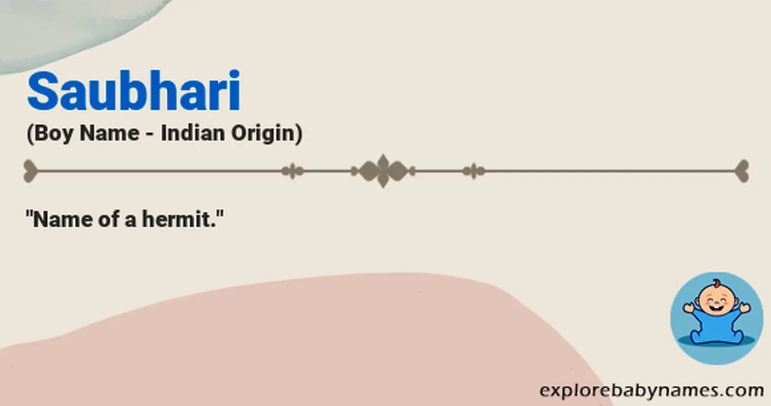 Meaning of Saubhari