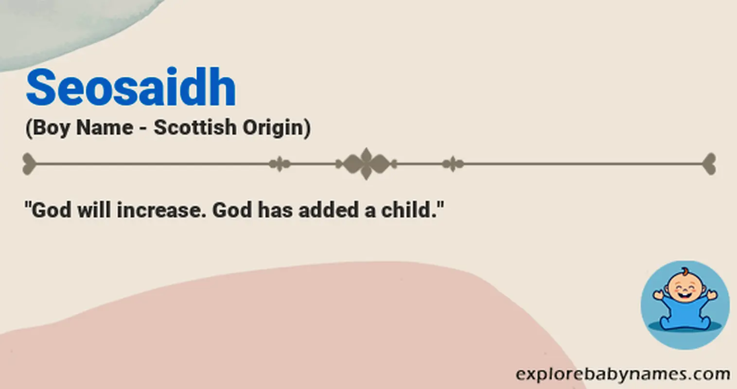 Meaning of Seosaidh