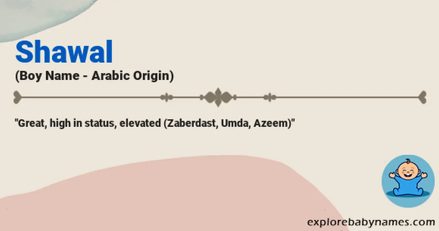 Meaning of Shawal