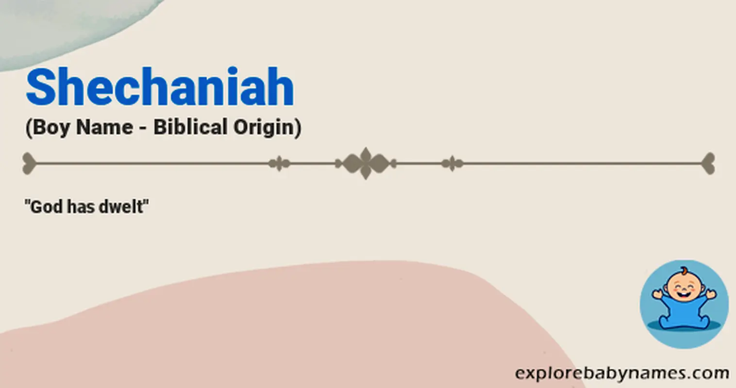 Meaning of Shechaniah