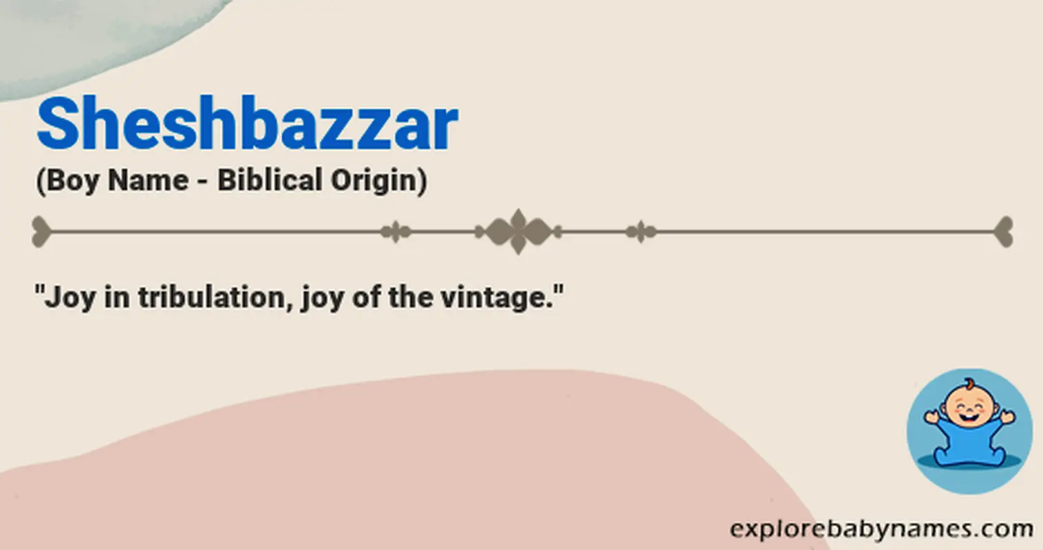 Meaning of Sheshbazzar