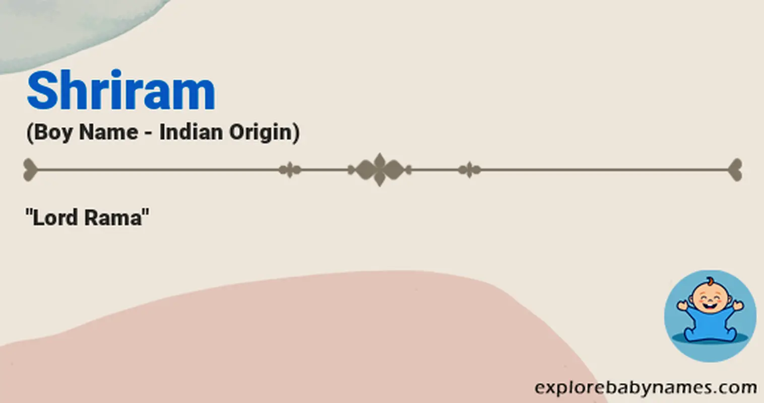 Meaning of Shriram