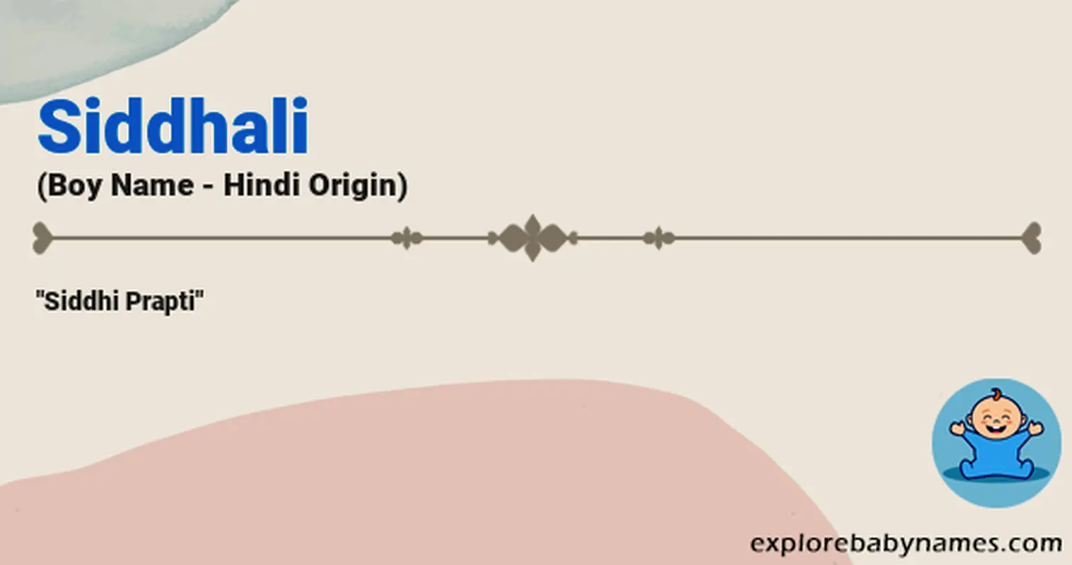 Meaning of Siddhali