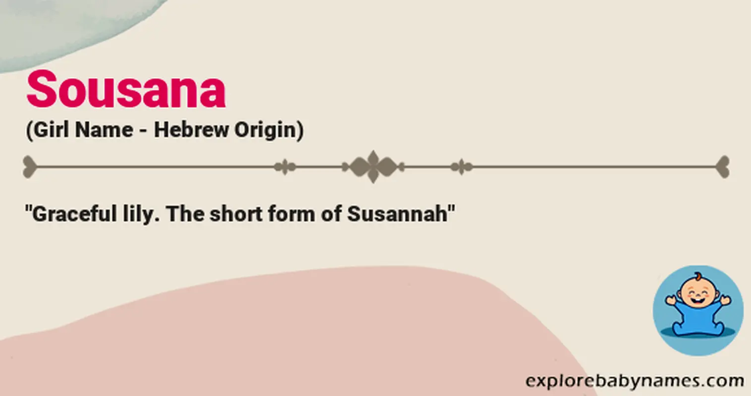 Meaning of Sousana