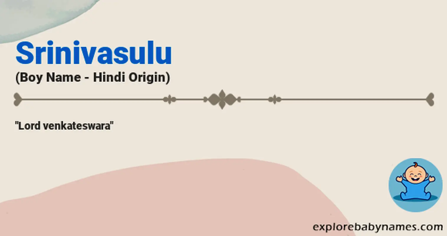 Meaning of Srinivasulu