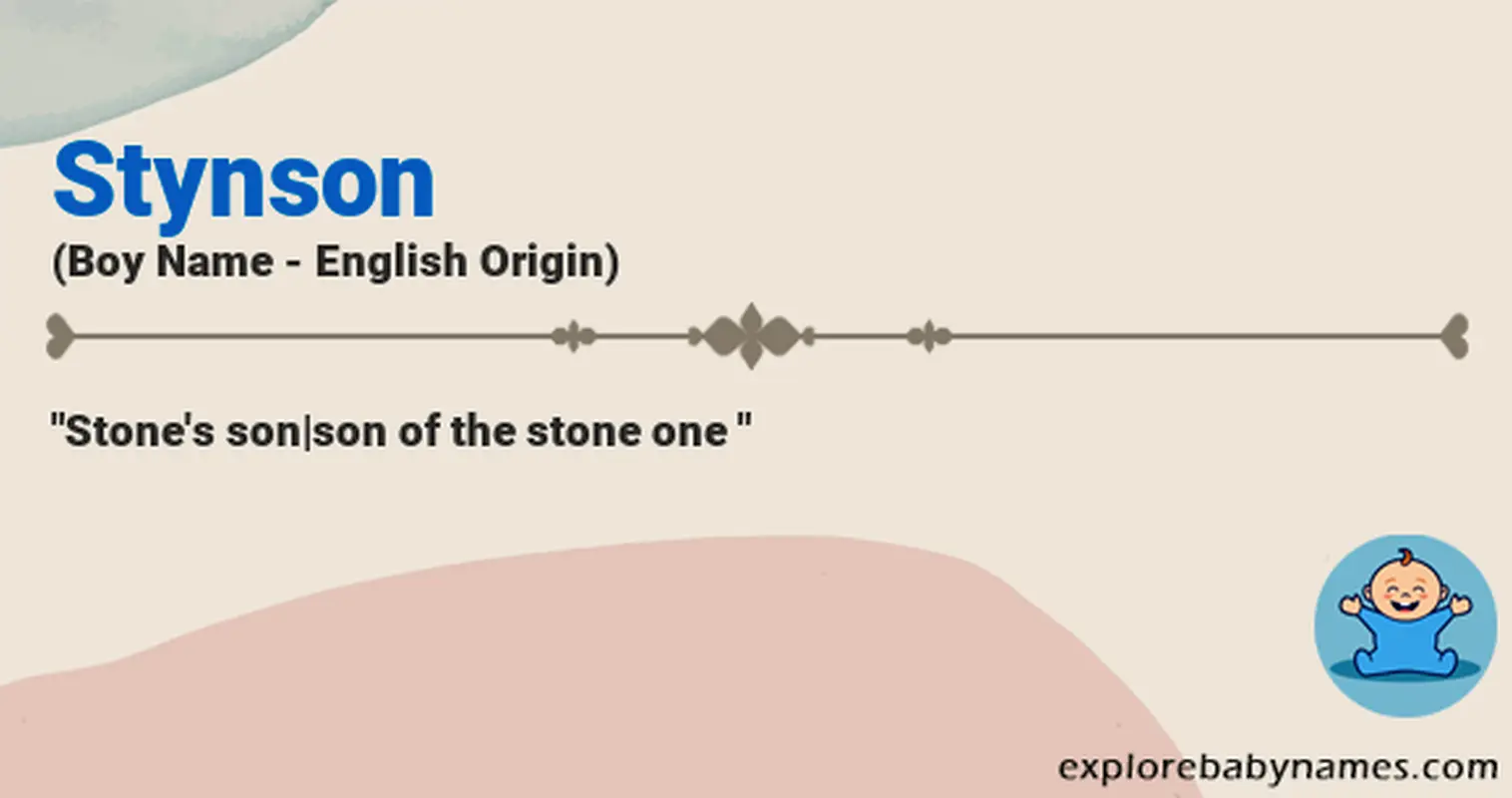 Meaning of Stynson