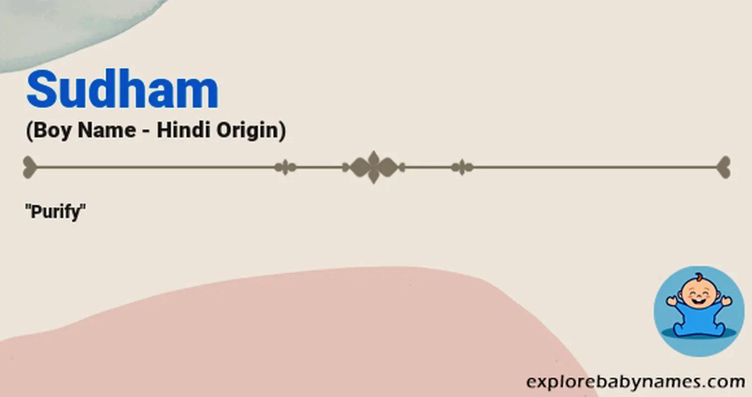 Meaning of Sudham