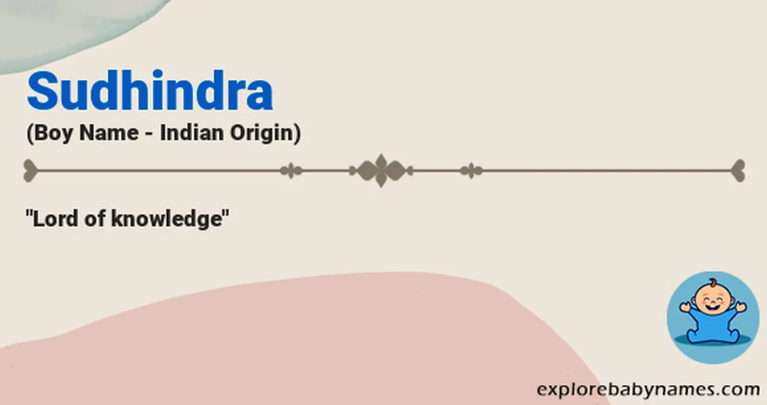 Meaning of Sudhindra