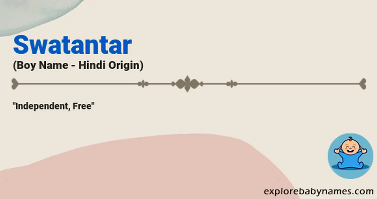 Meaning of Swatantar