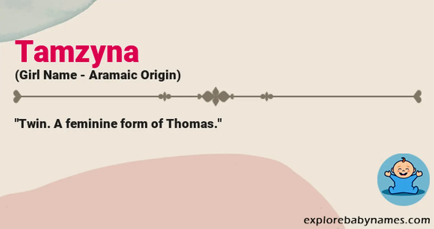 Meaning of Tamzyna