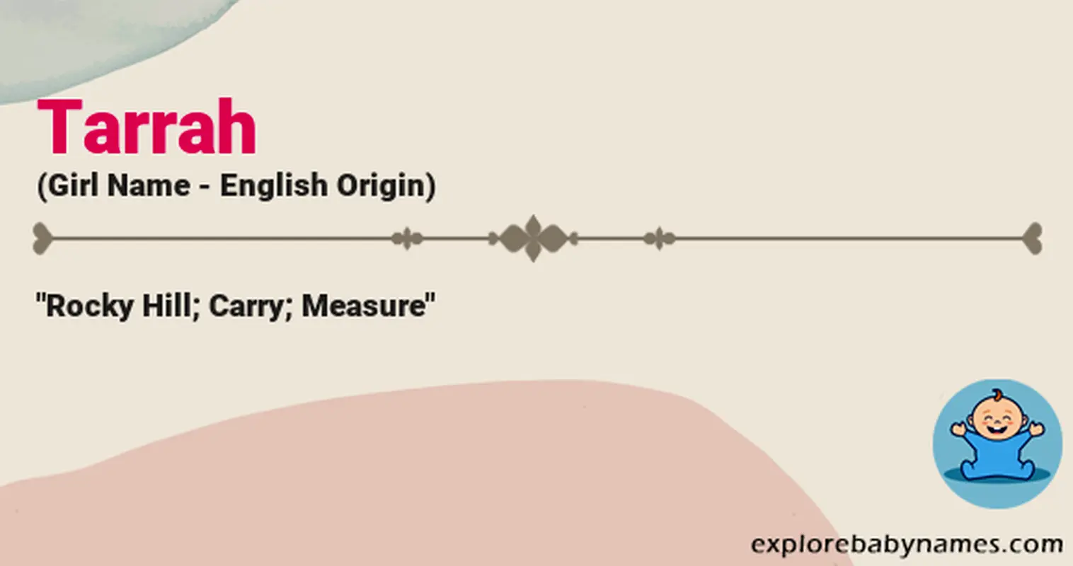 Meaning of Tarrah