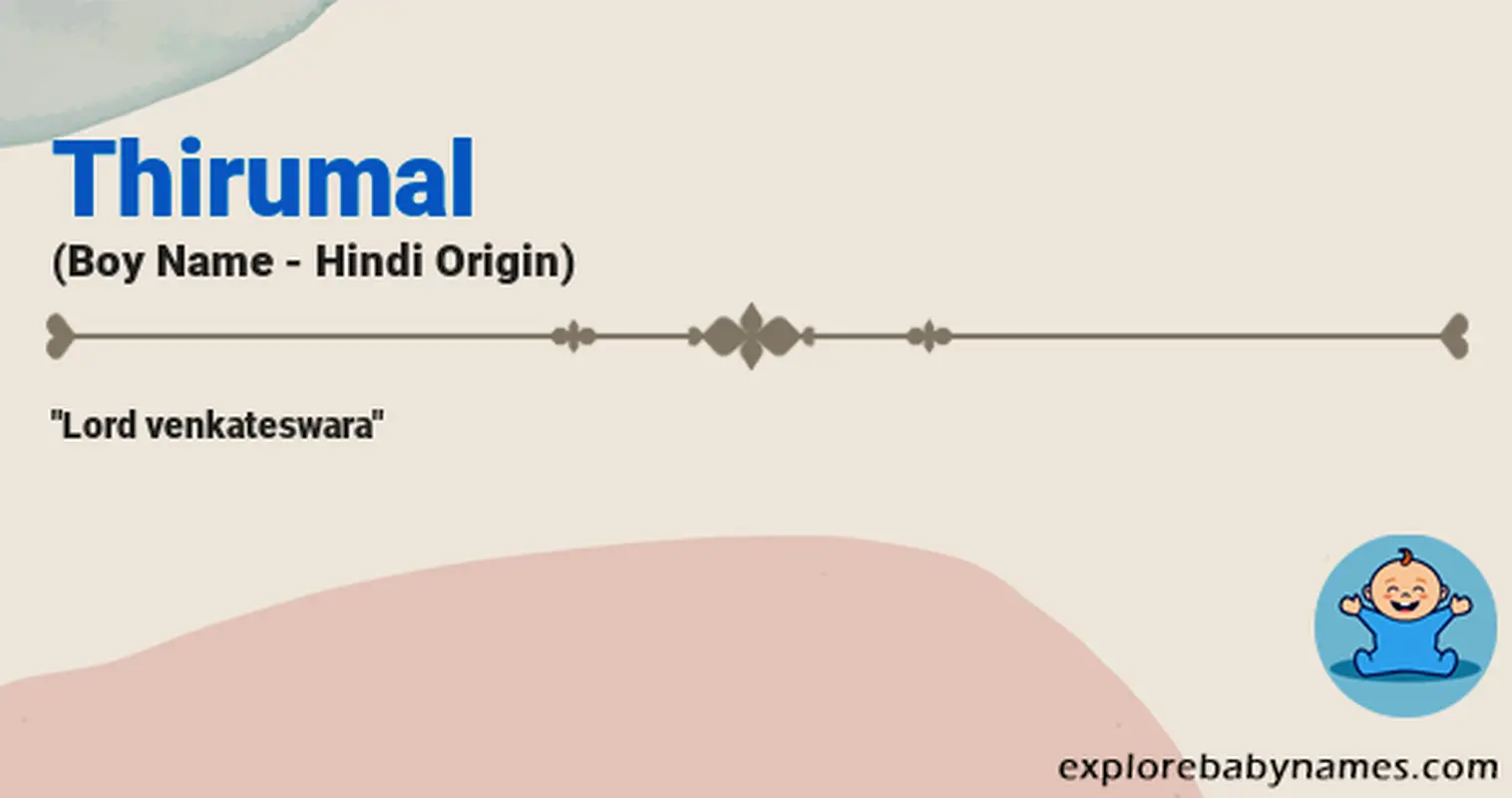 Meaning of Thirumal