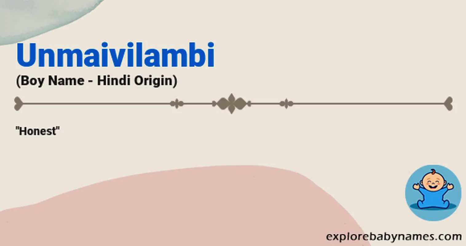 Meaning of Unmaivilambi