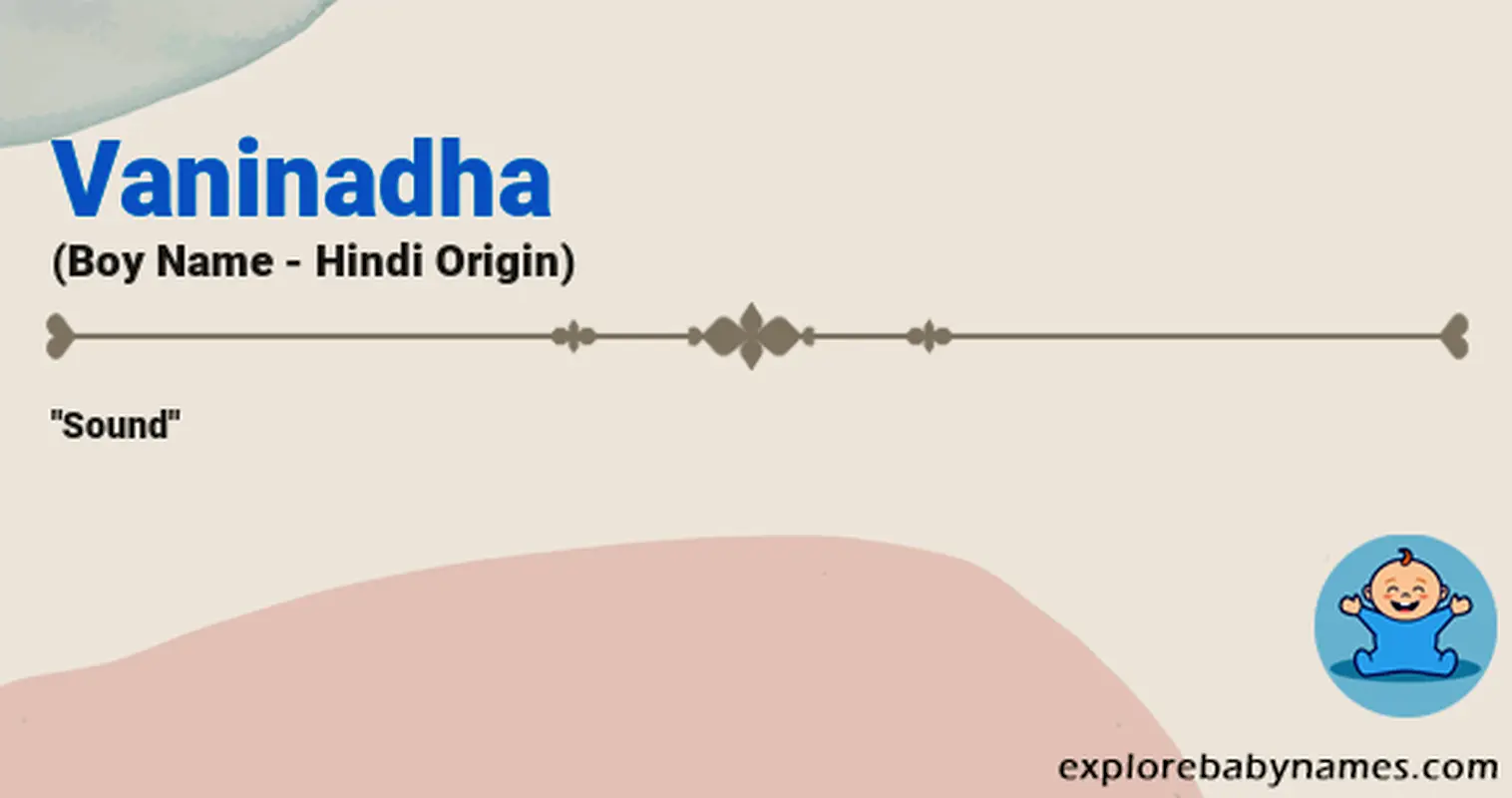 Meaning of Vaninadha