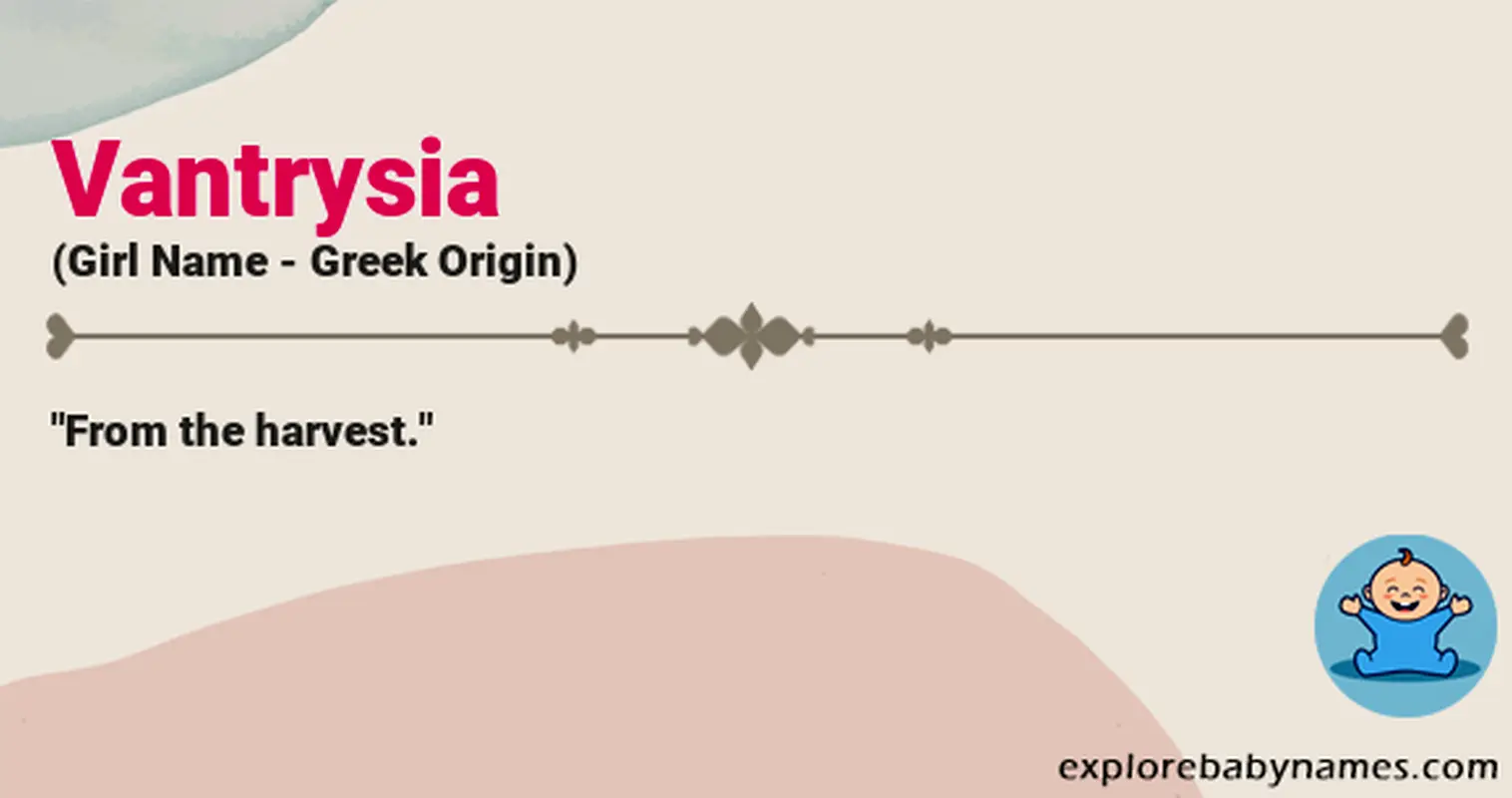 Meaning of Vantrysia