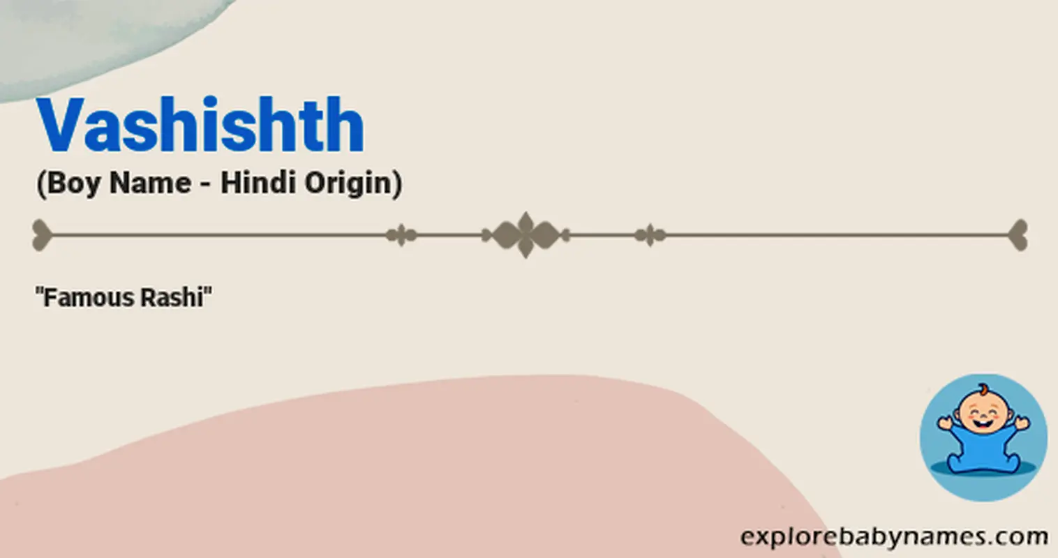 Meaning of Vashishth