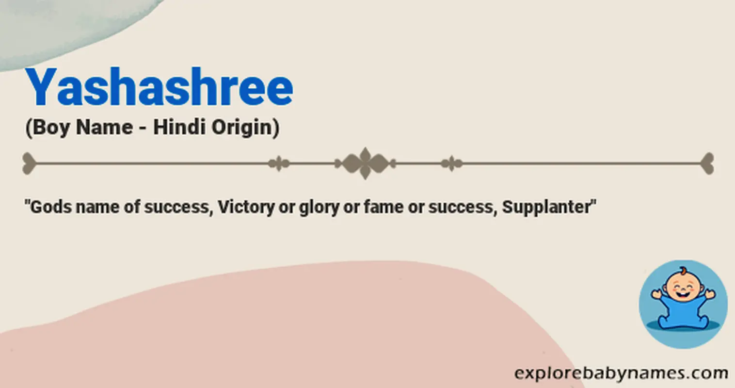 Meaning of Yashashree