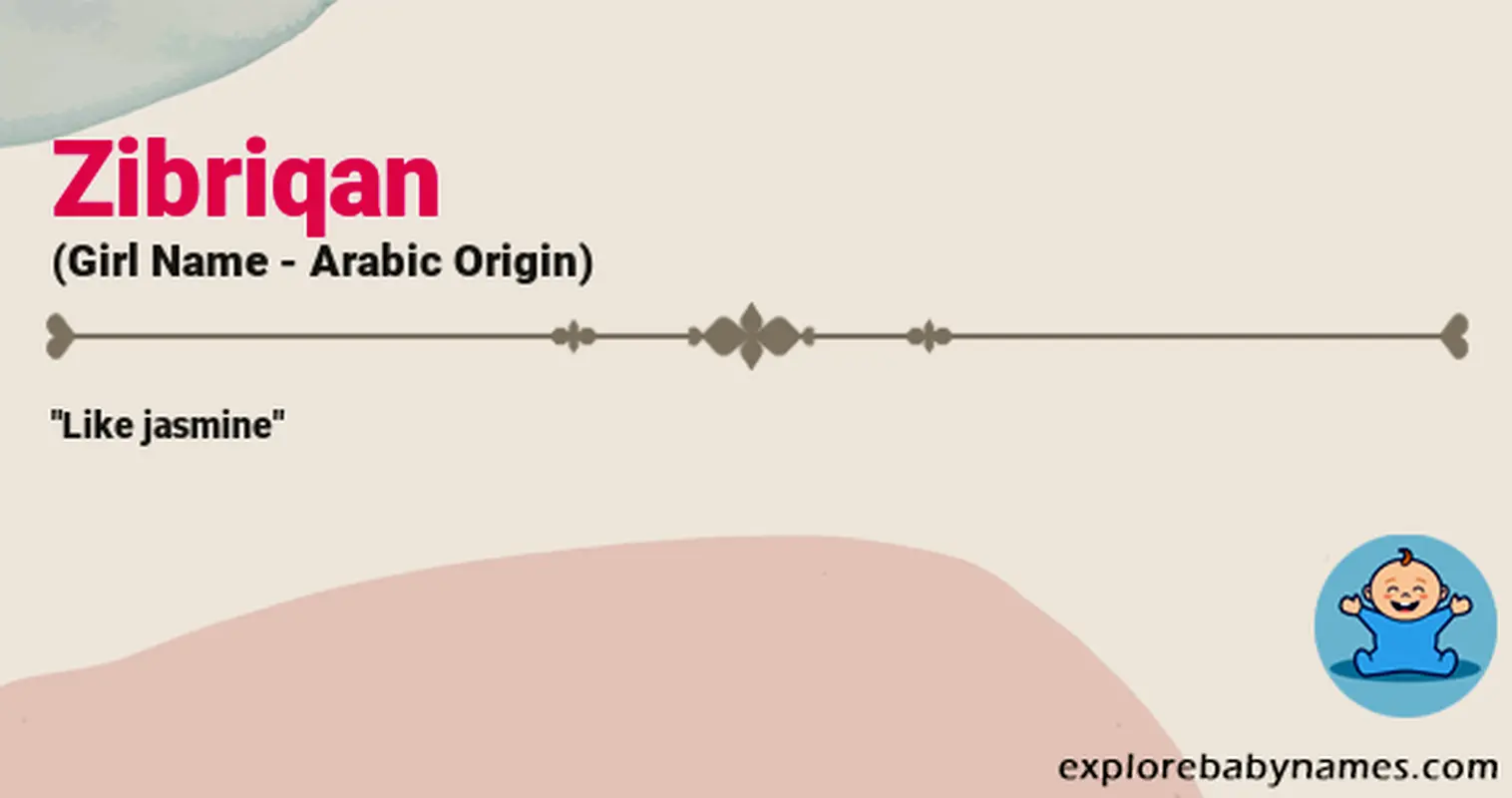 Meaning of Zibriqan