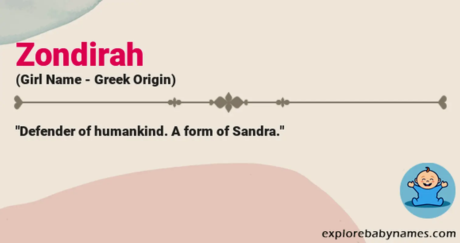 Meaning of Zondirah